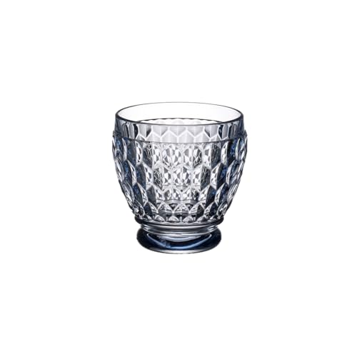 Villeroy und Boch Boston Coloured Shotglas Blue, 80 ml, Kristallglas, Blau von Villeroy & Boch