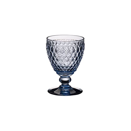 Villeroy & Boch Boston Coloured Weißweinglas Blue, 230 ml, Kristallglas, Blau von Villeroy & Boch