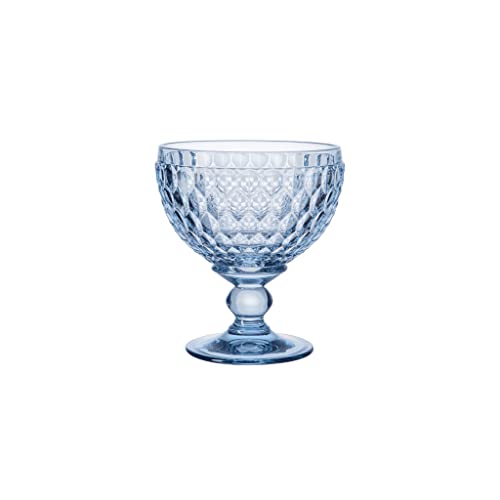 Villeroy und Boch - Boston col. Sektschale blue, extravagantes, formschönes Glas für Sekt und Champagner, Kristallglas, blau, 400 ml Villeroy und Boch - Boston col. Sektschale blue, extravagantes, formschönes Glas für Sekt und Champagner, Kristallglas, blau, 400 ml von Villeroy & Boch