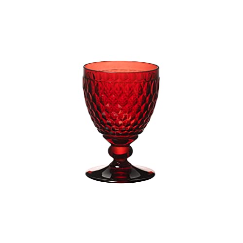Villeroy und Boch Boston coloured Rotweinglas Red, Kristallglas, 132 mm von Villeroy & Boch