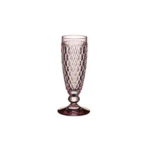 Villeroy & Boch Boston coloured Sektglas Rose, Kristallglas, 163mm von Villeroy & Boch