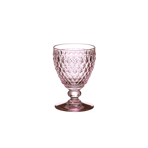 Villeroy und Boch Boston coloured Wasserglas Rose, Kristallglas, 144 mm, 1 Stück (1er Pack) von Villeroy & Boch
