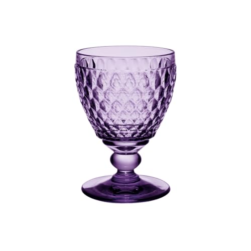 Villeroy & Boch – Boston Lavender Weissweinglas, Kristallglas Farbig Lila, Füllmenge 125 Ml, Spülmaschinenfest von Villeroy & Boch