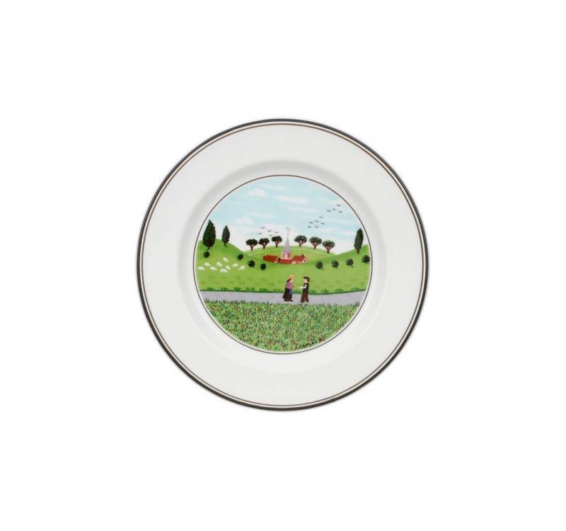 Villeroy & Boch Brotteller Design Naif Brotteller Begegnung ø 17 cm, (1 St) von Villeroy & Boch