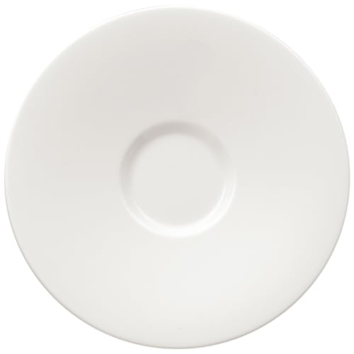 Villeroy & Boch, Caffè Club, Kaffeeuntertasse, 14cm, Premium Porzellan, weiß von Villeroy & Boch