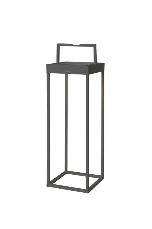 Villeroy & Boch Cannes LED Solar Laterne 50 cm anthrazit von Villeroy & Boch