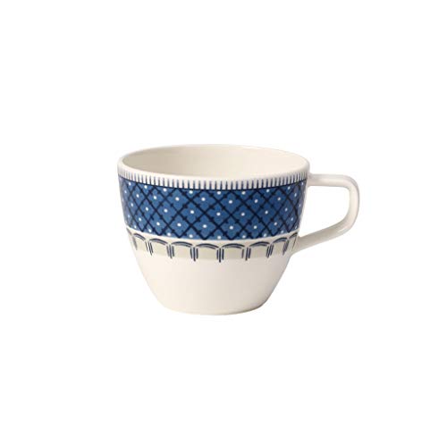 Villeroy und Boch Casale Blu Kaffeetasse, Premium Porzellan, blau/weiß, 250 ml von Villeroy & Boch