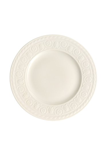 Villeroy & Boch - Cellini 6x Frühstücksteller, 22 cm, Premium Porzellan, Weiß von Villeroy & Boch