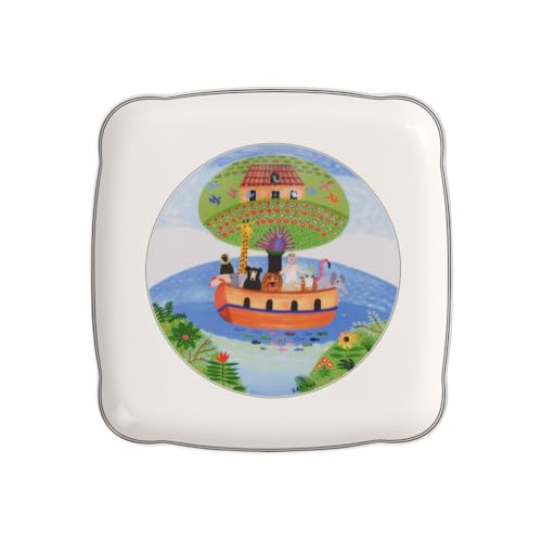 Villeroy und Boch Charm und Breakfast Design Naif Servierplatte, 30 cm, Premium Porzellan, Weiß/Bunt Villeroy und Boch Charm und Breakfast Design Naif Servierplatte, 30 cm, Premium Porzellan, Weiß/Bunt von Villeroy & Boch