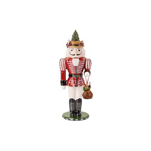 Villeroy & Boch Christmas Toys, Memories Nussknacker, 14 x 12 x 36,5cm, Porzellan, Mehrfarbig, 14-8602-6550 von Villeroy & Boch