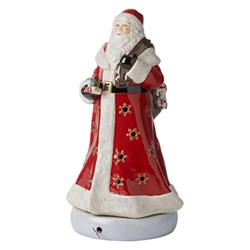 Villeroy & Boch Christmas Toys Memory Porzellan-Figur "Santa", Porzellan, Rot von Villeroy & Boch