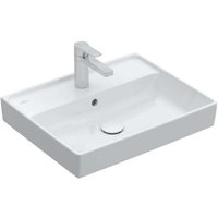 Villeroy & Boch Collaro Waschtisch, 1 Hahnloch, mit Überlauf, von Villeroy & Boch