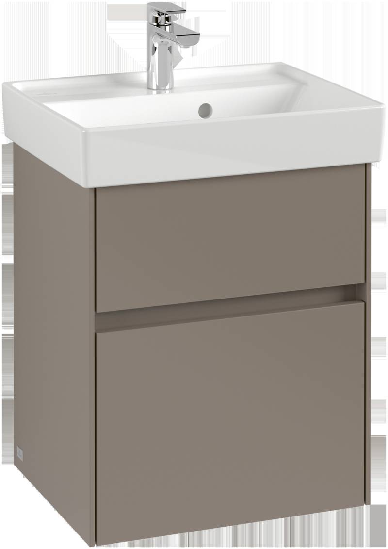 Villeroy & Boch Collaro Waschbeckenunterschrank, 2 Auszüge, Waschbecken mittig, mit Beleuchtung, 460x546x374mm, C006B0AH Villeroy & Boch Collaro Waschbeckenunterschrank, 2 Auszüge, Waschbecken mittig, mit Beleuchtung, 460x546x374mm, C006B0AH von Villeroy & Boch
