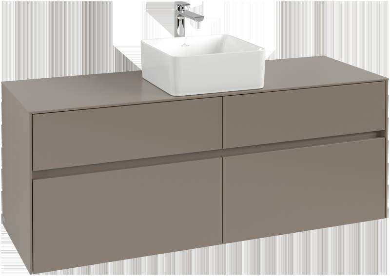 Villeroy & Boch Collaro Waschbeckenunterschrank, 4 Auszüge, Waschbecken mittig, 1400x548x500mm, C04500VL Villeroy & Boch Collaro Waschbeckenunterschrank, 4 Auszüge, Waschbecken mittig, 1400x548x500mm, C04500VL von Villeroy & Boch
