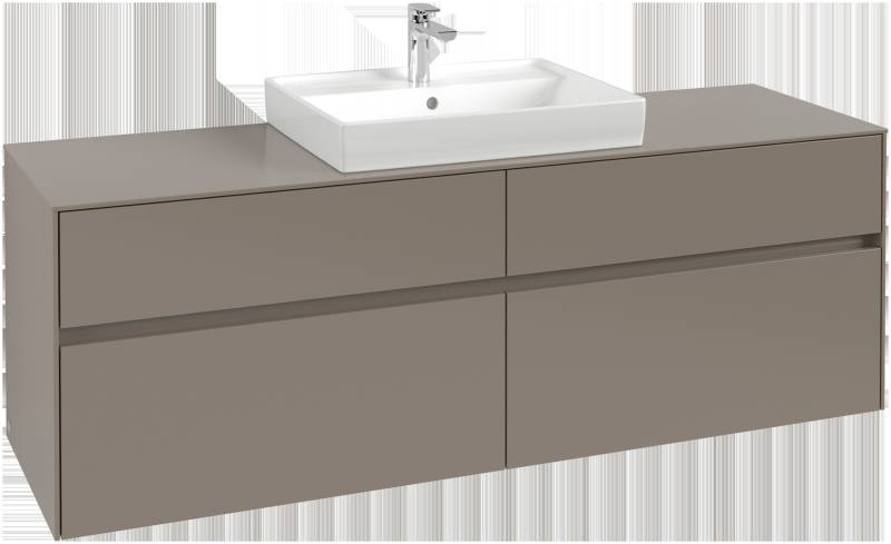 Villeroy & Boch Collaro Waschbeckenunterschrank, 4 Auszüge, Waschbecken mittig, 1600x548x500mm, C02500VQ Villeroy & Boch Collaro Waschbeckenunterschrank, 4 Auszüge, Waschbecken mittig, 1600x548x500mm, C02500VQ von Villeroy & Boch