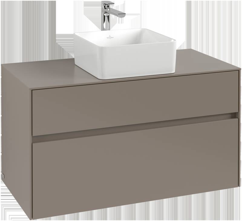 Villeroy & Boch Collaro Waschbeckenunterschrank, Wandhängend, 2 Auszüge, Waschbecken mittig, 1000x548x500mm, C03800AF Villeroy & Boch Collaro Waschbeckenunterschrank, Wandhängend, 2 Auszüge, Waschbecken mittig, 1000x548x500mm, C03800AF von Villeroy & Boch