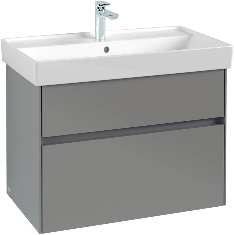 Villeroy & Boch Collaro Waschbeckenunterschrank mit Beleuchtung, 754x546x444 mm, 2 Auszüge, C010B0DH von Villeroy & Boch