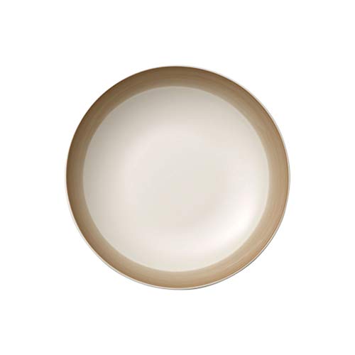 Villeroy und Boch Colourful Life Natural Cotton Schale, 24 cm, Premium Porzellan, Weiß/Beige von Villeroy & Boch