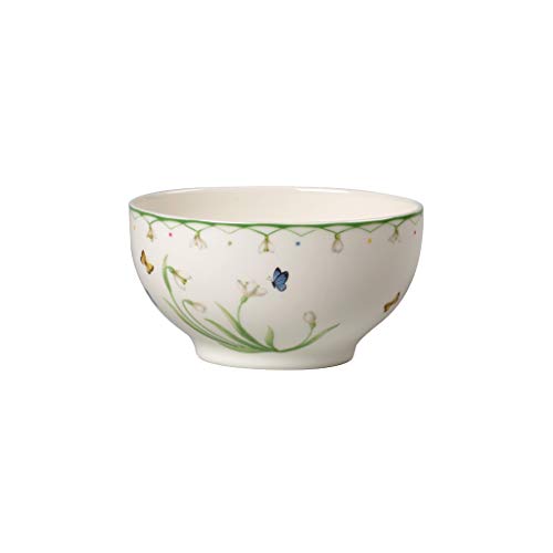 Villeroy & Boch – Colourful Spring Schale Weiß/Bunt, Spülmaschinenfest, Mikrowellensicher, Schüssel, Bowl, Müslischale, Salatschüssel, Ostern Geschenk, Oster Deko, Deko Ostern, Premium Porzellan von Villeroy & Boch