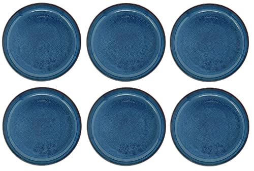 Villeroy & Boch Crafted Denim 6er Set Teller Suppenteller blau 21.8cm Porzellan von Villeroy & Boch