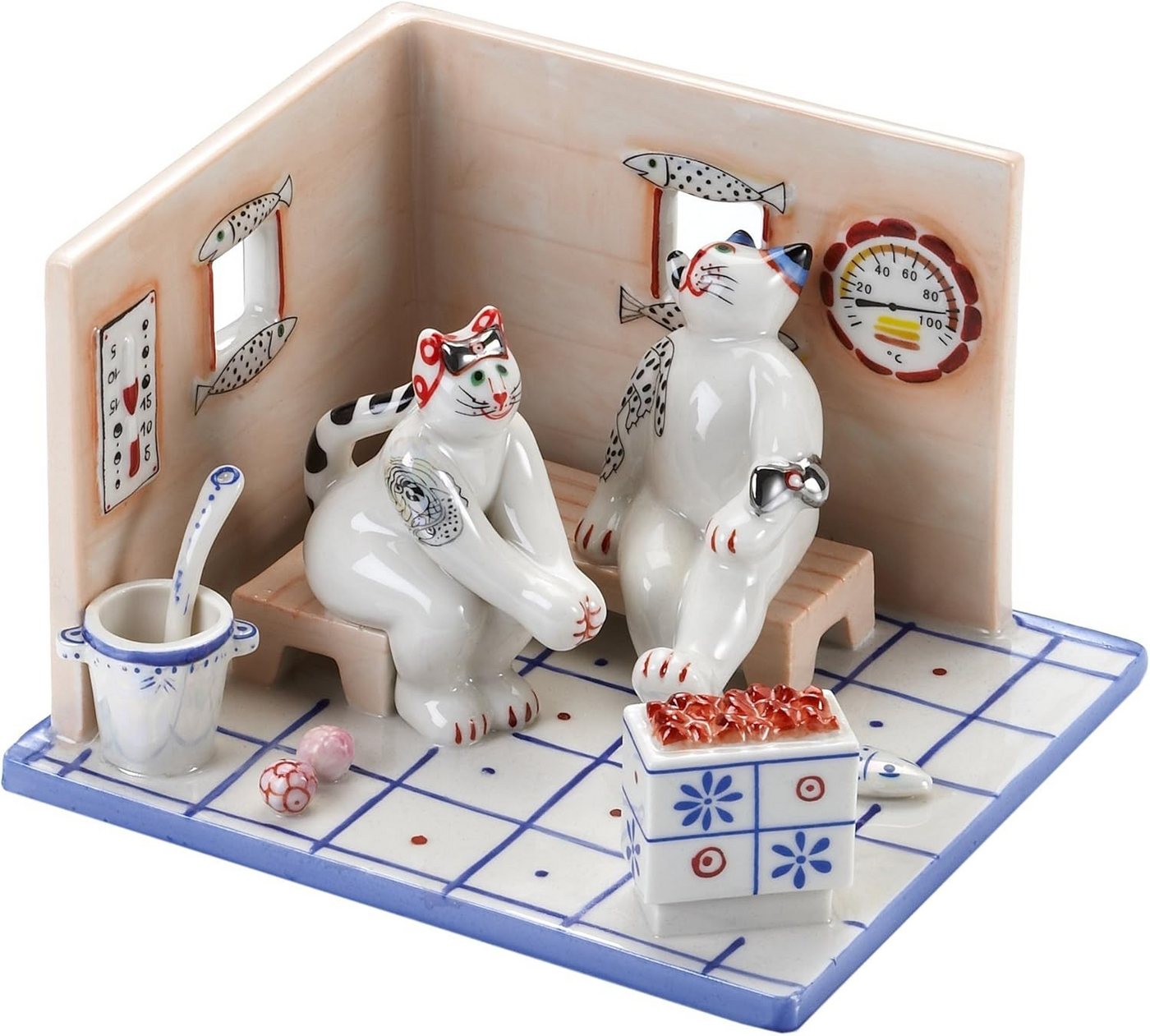 Villeroy & Boch Dekofigur 9310 - Benedikt Wellness Sauna, ca. 17,5 x 11 cm (1 St) von Villeroy & Boch