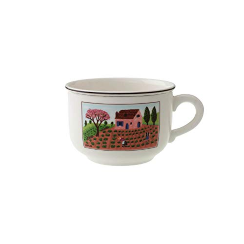 Villeroy und Boch Design Naif Tasse, 420 ml, Höhe: 7,3 cm, Premium Porzellan, Bunt von Villeroy & Boch