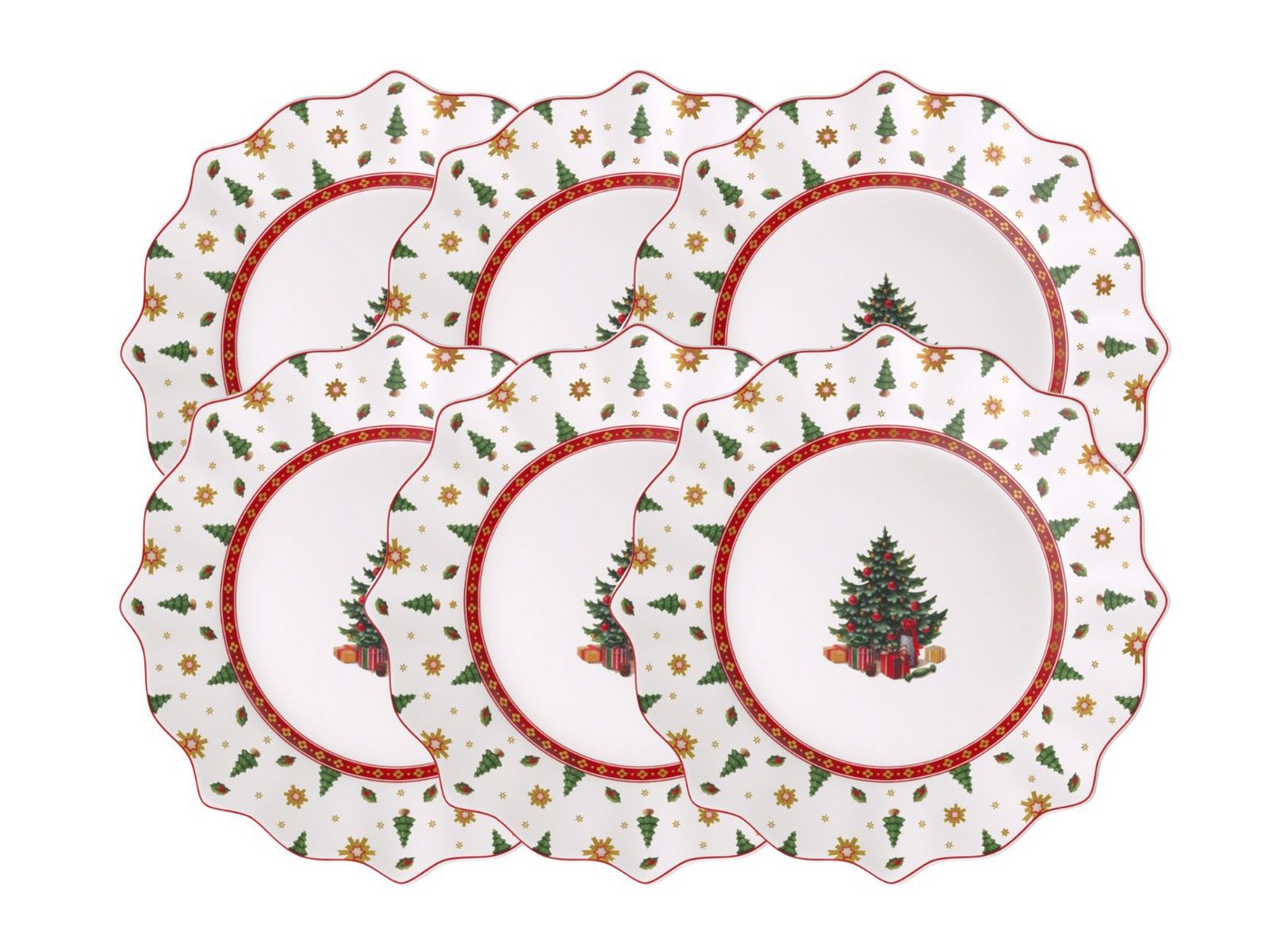 Villeroy & Boch Dessertteller Toy's Delight Frühstücksteller Bäume 24cm - limitiert Set6 Villeroy & Boch Dessertteller Toy's Delight Frühstücksteller Bäume 24cm - limitiert Set6 von Villeroy & Boch