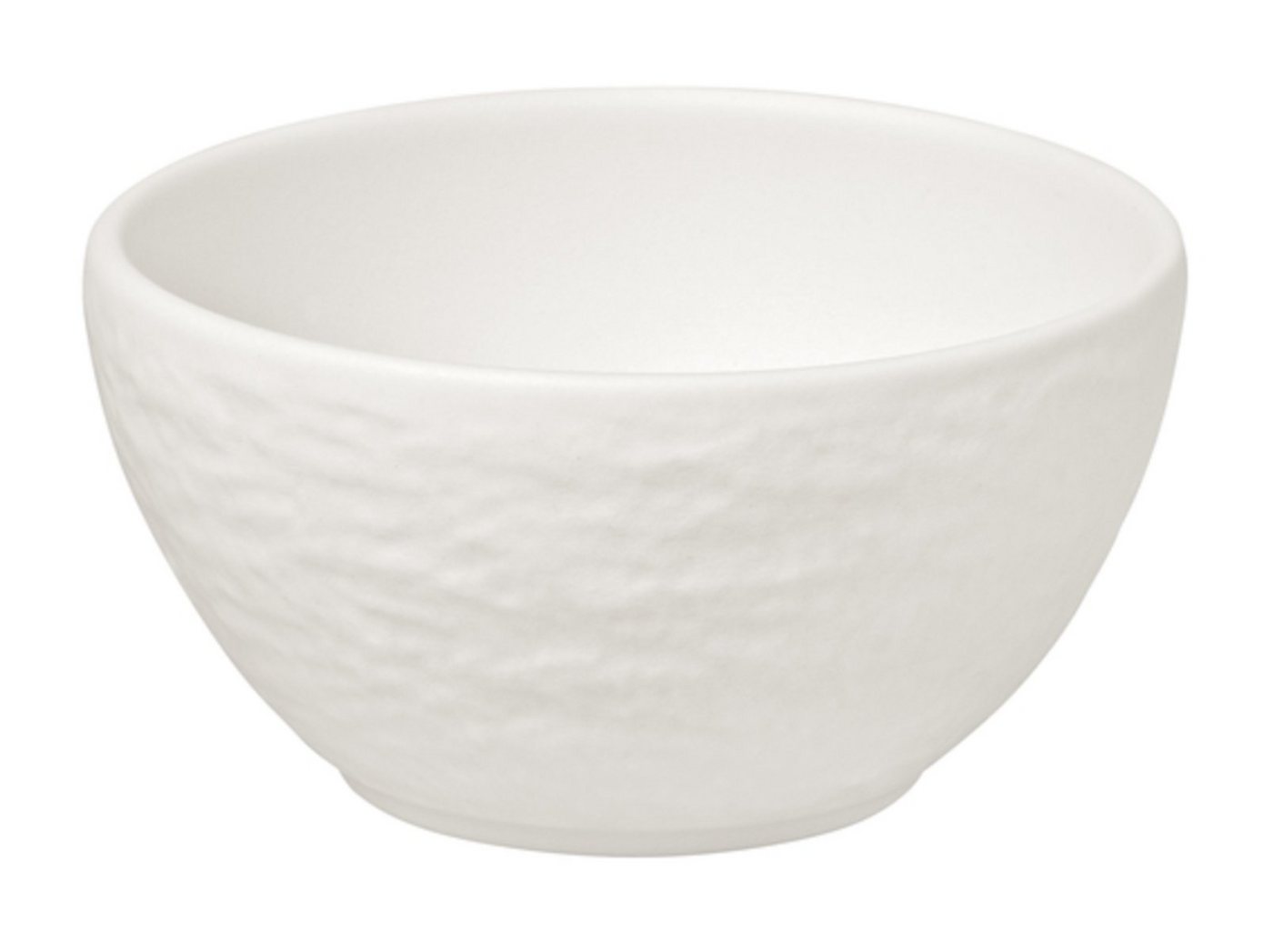 Villeroy & Boch Dipschale Manufacture Rock blanc Dipschälchen 8 cm, (Dipschalen) von Villeroy & Boch
