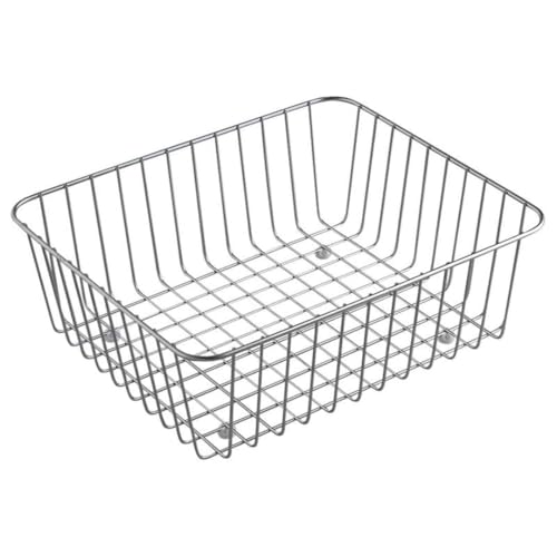 Villeroy & Boch Drahtkorb Küchenzubehör, Geschirrkorb aus Edelstahl, Allzweckkorb Küche universell einsetzbar, 38,9 x 30,5 x 13,8 cm, eckig von Villeroy & Boch