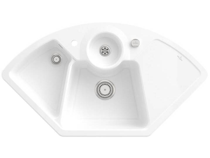 Villeroy & Boch Einbauspüle Keramikspüle 670802R1, Solo Eck Villeroy & Boch Einbauspüle Keramikspüle 670802R1, Solo Eck von Villeroy-&-Boch