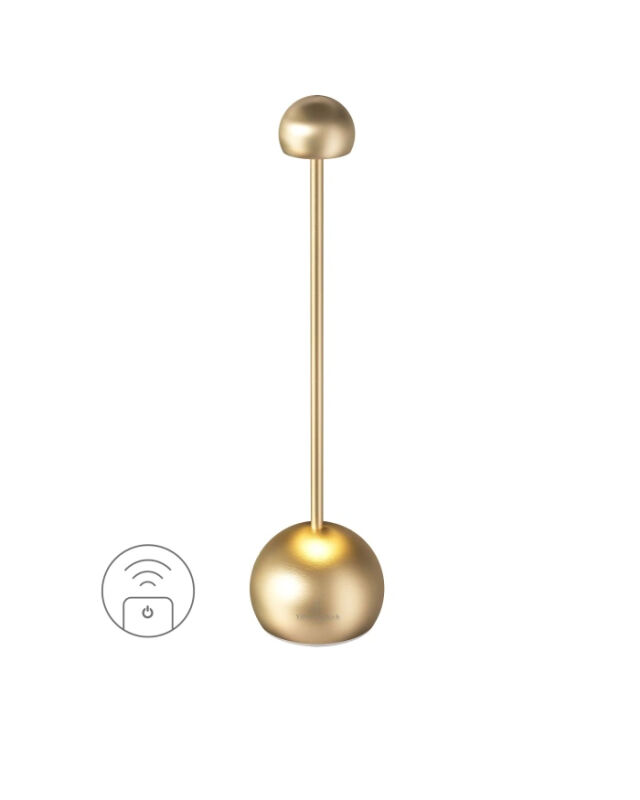 Villeroy & Boch Elba RC Akku LED Tischleuchte gold gebürstet Villeroy & Boch Elba RC Akku LED Tischleuchte gold gebürstet von Villeroy & Boch