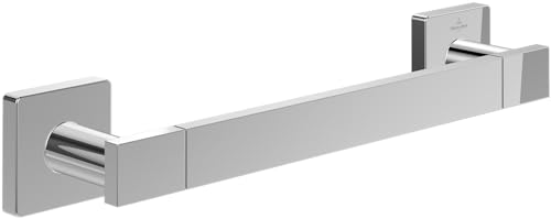 Villeroy & Boch Elements - Striking Haltegriff, Haltegriff Bad für Wandmontage, Haltegriff für Dusche und Badewanne, Badewannengriff 360 x 72 x 60 mm, Chrom von Villeroy & Boch