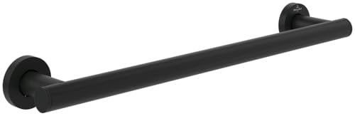 Villeroy & Boch Elements - Tender Haltegriff, Griff zum Halten Bad für Wandmontage, Griff für Dusche und Badewanne, Badewannengriff 451 x 82 x 50 mm, Matt Black von Villeroy & Boch