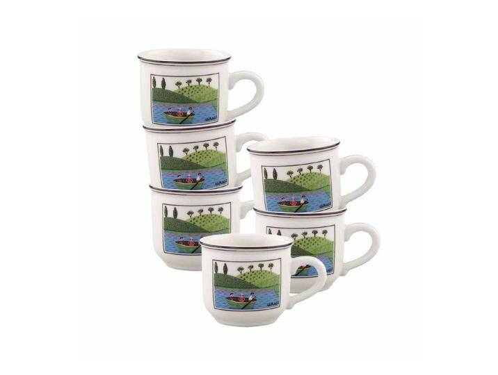 Villeroy & Boch Espressotasse Design Naif Mokka- / Espressotassen 100 ml 6er Set, Porzellan, bunt Villeroy & Boch Espressotasse Design Naif Mokka- / Espressotassen 100 ml 6er Set, Porzellan, bunt von Villeroy-&-Boch