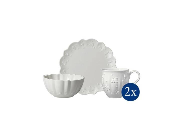 Villeroy & Boch FRÜHSTÜCKSSET Toy`s Delight Classic Royal, Weiß, Keramik, 6-teilig, Weihnachten, Essen & Trinken, Geschirr, Geschirr-Sets, Villeroy & Boch FRÜHSTÜCKSSET Toy`s Delight Classic Royal, Weiß, Keramik, 6-teilig, Weihnachten, Essen & Trinken, Geschirr, Geschirr-Sets, von Villeroy-&-Boch
