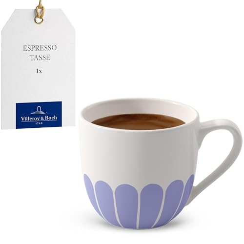 Villeroy & Boch - Fleur bleu Espressotasse blau, Spülmaschinenfest, Mikrowellensicher, Kleine Tasse für Espresso oder kleinen Kaffee, Kleine Kaffeetasse, Geschirr Blumenmuster, Premium Porzellan Villeroy & Boch - Fleur bleu Espressotasse blau, Spülmaschinenfest, Mikrowellensicher, Kleine Tasse für Espresso oder kleinen Kaffee, Kleine Kaffeetasse, Geschirr Blumenmuster, Premium Porzellan von Villeroy & Boch
