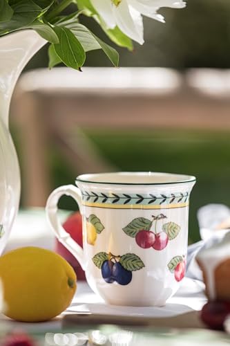 Villeroy & Boch – French Garden Henkelbecher Bunt, Spülmaschinenfest, Mikrowellensicher, Kaffeetasse, Kaffeebecher mit Henkel, Heißgetränkebecher, Premium Porzellan Villeroy & Boch – French Garden Henkelbecher Bunt, Spülmaschinenfest, Mikrowellensicher, Kaffeetasse, Kaffeebecher mit Henkel, Heißgetränkebecher, Premium Porzellan von Villeroy & Boch