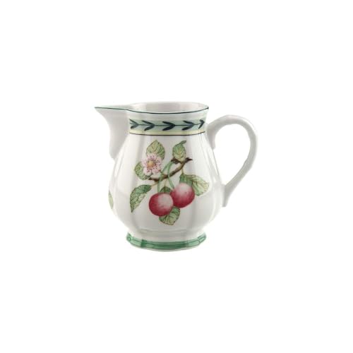 Villeroy und Boch French Garden Fleurence Milchkännchen, 250 ml, Premium Porzellan, Weiß/Bunt von Villeroy & Boch