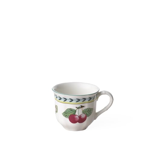 Villeroy & Boch – French Garden Fleurence Mokka-/Espressotasse 100 Ml, Spülmaschinenfest, Mikrowellensicher, Tasse Für Mokka Kaffee Oder Espresso, Becher, Heißgetränkebecher, Premium Porzellan von Villeroy & Boch