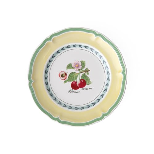 Villeroy und Boch French Garden Valence Brotteller, 17 cm, Premium Porzellan, Weiß/Bunt von Villeroy & Boch