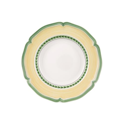 Villeroy und Boch French Garden Vienne Suppenteller, 23 cm, Premium Porzellan, Weiß/Bunt von Villeroy & Boch