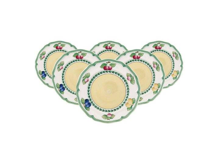 Villeroy & Boch Frühstücksteller French Garden Fleurence Frühstücksteller ø 20,7 cm, (6 St), bunt von Villeroy-&-Boch