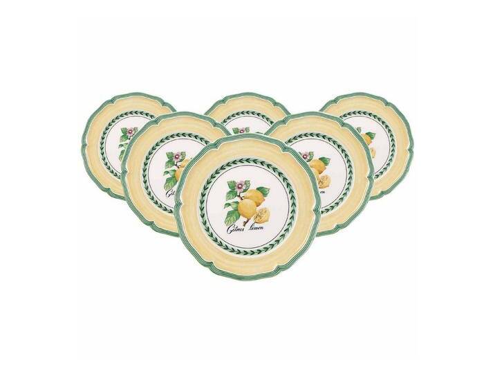 Villeroy & Boch Frühstücksteller French Garden Valence Frühstücksteller ø 20,7 cm, (6 St), bunt von Villeroy-&-Boch