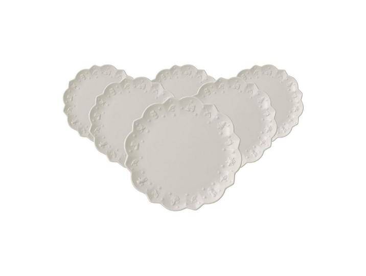 Villeroy & Boch Frühstücksteller Toy's Delight Royal Classic Frühstücksteller, (6 St), weiß von Villeroy-&-Boch