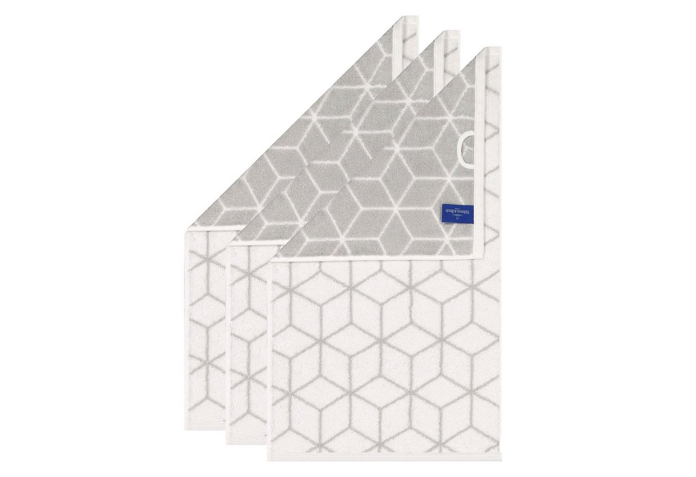 Villeroy & Boch Gästehandtücher Unisex Gästetuch 3er Pack Baumwolle, Frottier (Packung, 3-St) von Villeroy & Boch