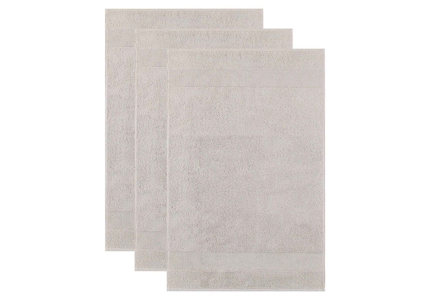 Villeroy & Boch Gästehandtücher Unisex Gästetuch 3er Pack Baumwolle Gästetuch One, Frottier (Packung, 3-St) von Villeroy & Boch