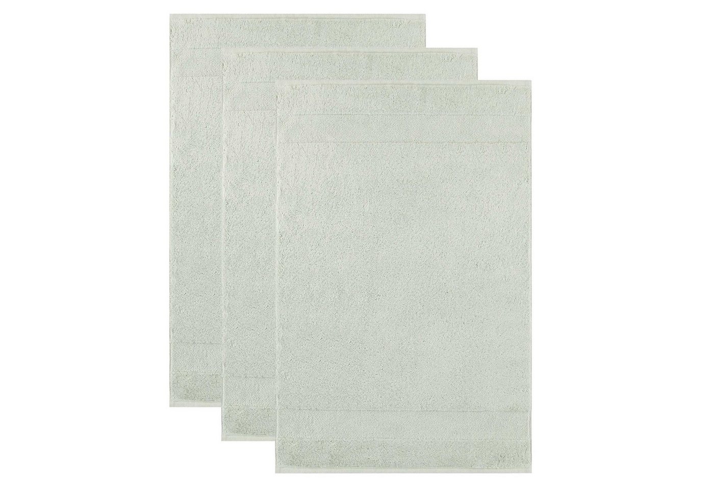 Villeroy & Boch Gästehandtücher Unisex Gästetuch 3er Pack Baumwolle Gästetuch One, Frottier (Packung, 3-St) von Villeroy & Boch