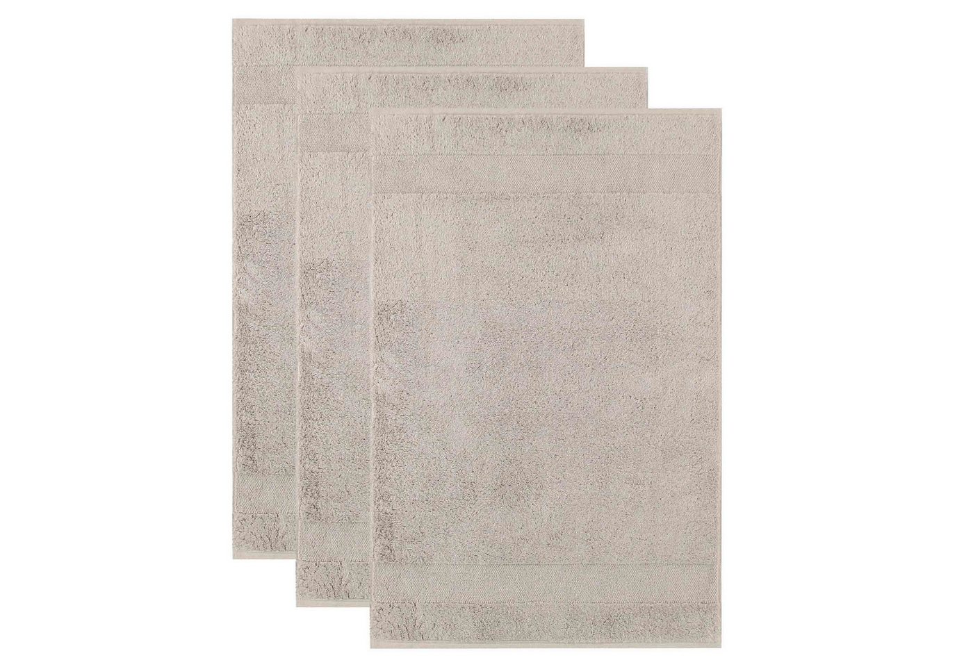 Villeroy & Boch Gästehandtücher Unisex Gästetuch 3er Pack Baumwolle Gästetuch One, Frottier (Packung, 3-St) von Villeroy & Boch