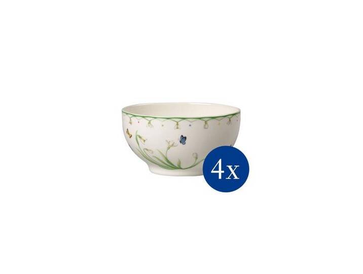 Villeroy & Boch Geschirr-Set Colourful Spring Schüssel, 750 ml, 4 Stück (4-tlg), 4 Personen, Porzellan, grün von Villeroy-&-Boch