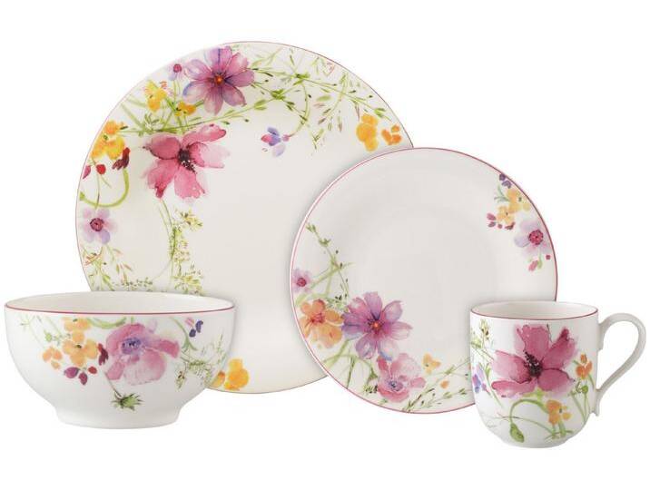 Villeroy & Boch Geschirr-Set Mariefleur Basic Einsteigerset 8 tlg., bunt von Villeroy-&-Boch